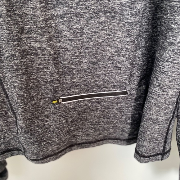 LULULEMON Men’s Half Zip Heathered Black Size Large - Picture 5 of 9